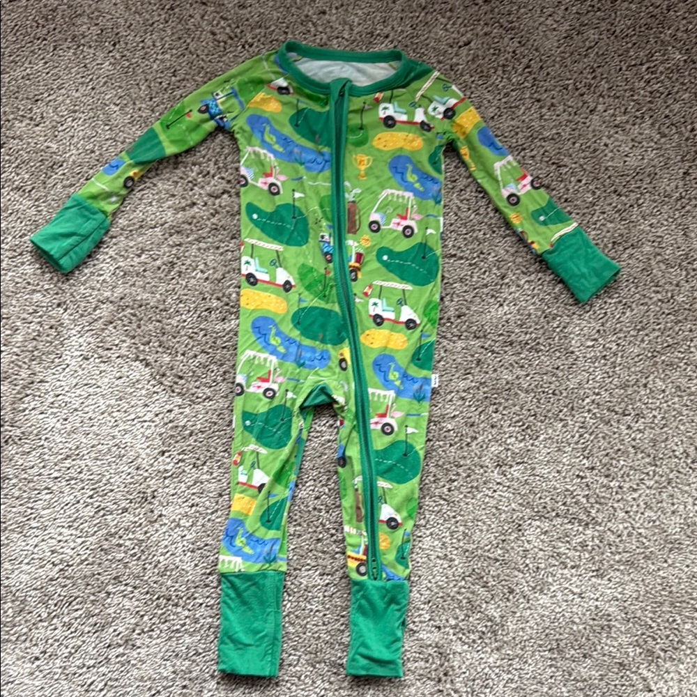 Little Sleepies Pajama- Golf 6-12 month